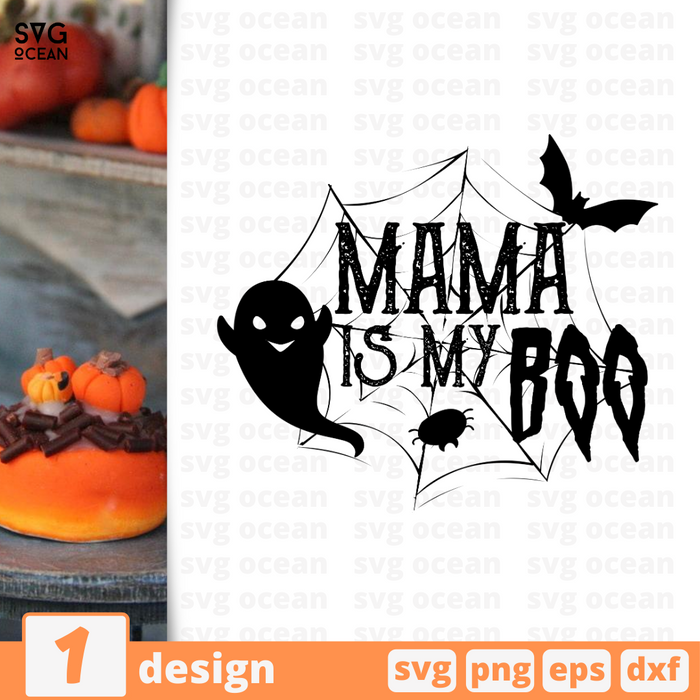 Mama is my Boo SVG vector bundle - Svg Ocean