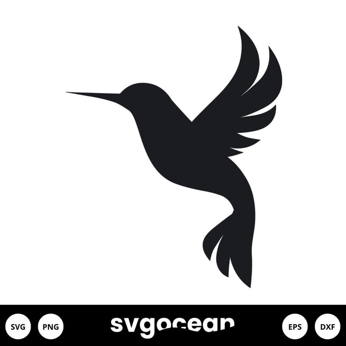 Hummingbird Svg - Svg Ocean