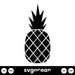 Pineapple Monogram Svg - Svg Ocean