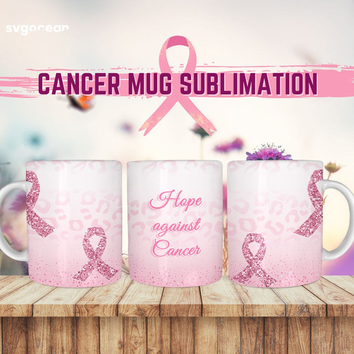 Cancer Mug Design - Svg Ocean