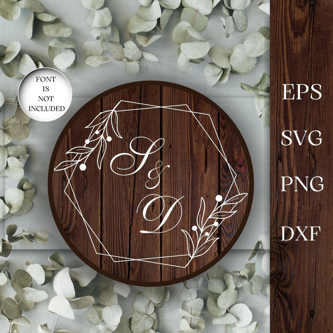 Wedding Monograms SVG vector for instant download - Svg Ocean — svgocean