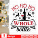 HOHOHO Whole bottle SVG vector bundle - Svg Ocean