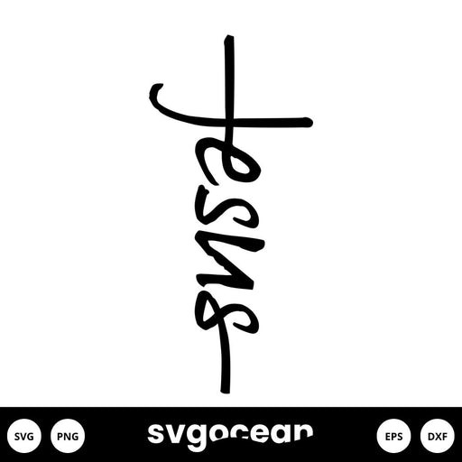 Jesus Cross SVG - Svg Ocean