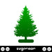 Evergreen Tree Svg - Svg Ocean