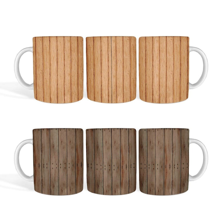 Wood Mug Sublimation - Svg Ocean