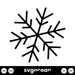 Snowflake Svg - Svg Ocean