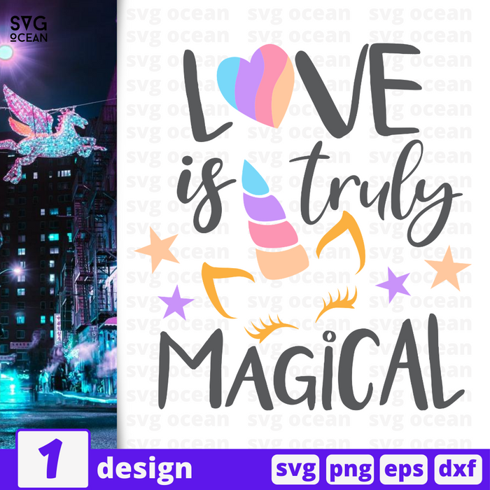 Love is truly magical SVG vector bundle - Svg Ocean