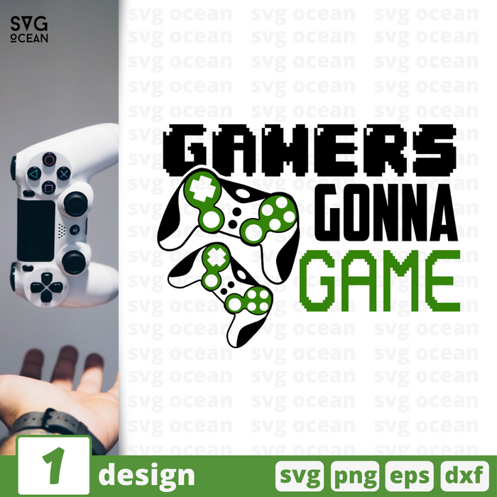Gamers  Gonna Game SVG vector bundle - Svg Ocean