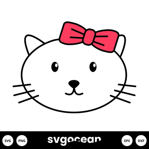 Kitty Svg - Svg Ocean