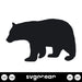 Black Bear Svg - Svg Ocean