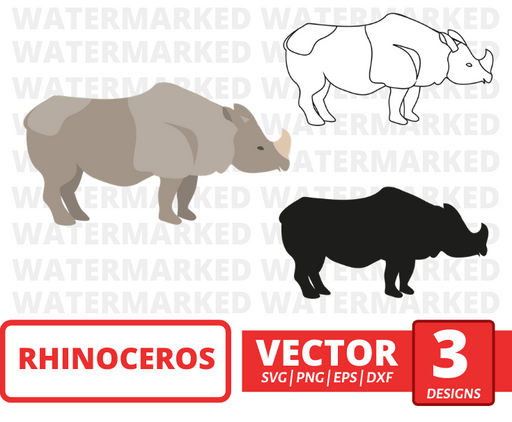 Rhinoceros svg