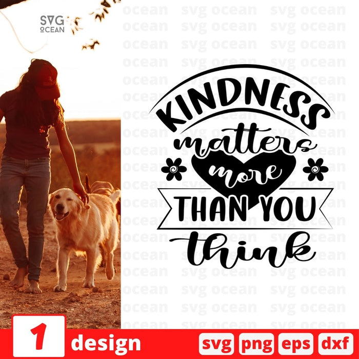 Kindness matters more than you think - Svg Ocean