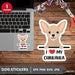 Chihuahua Sticker SVG - svgocean