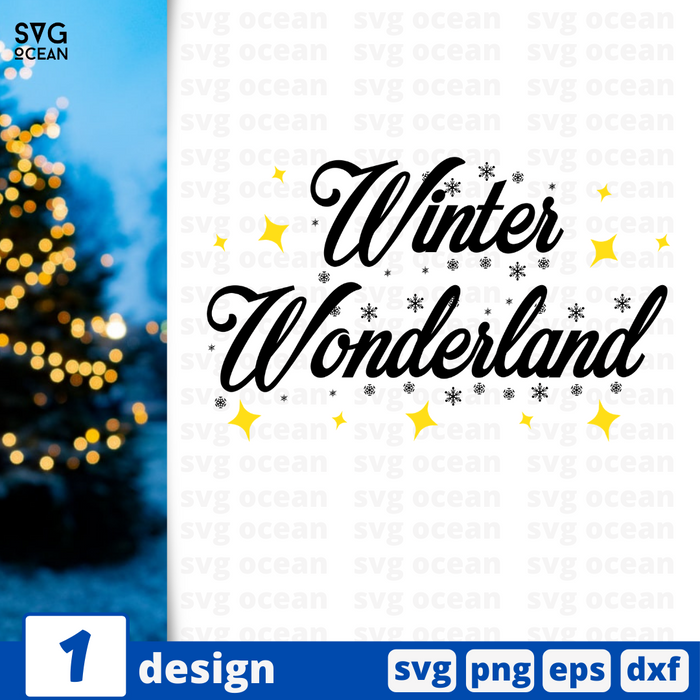 Winter Wonderland SVG vector bundle - Svg Ocean