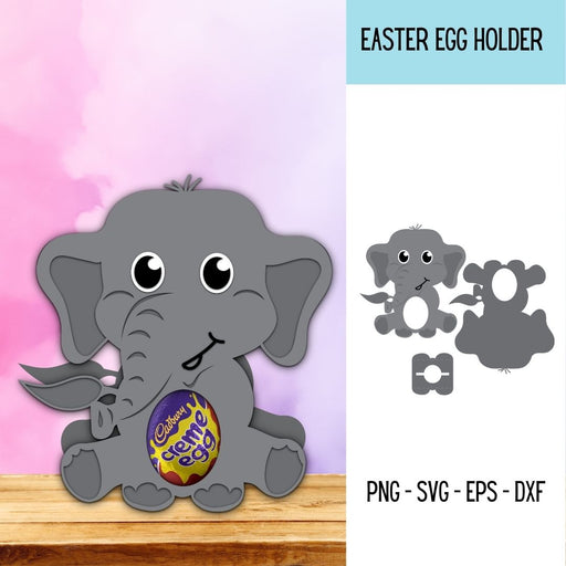Elephant Egg Holder SVG - Svg Ocean
