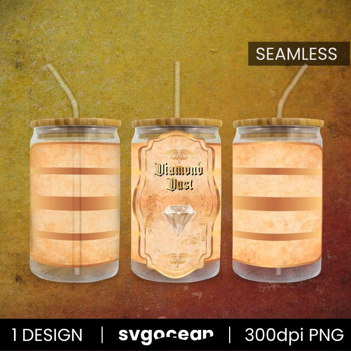 Halloween Vintage Label Can Glass Bundle - Svg Ocean