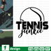 Tennis junkie SVG vector bundle - Svg Ocean