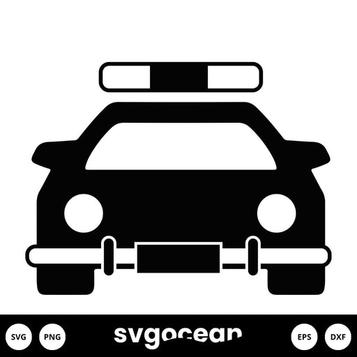 Police Car Svg - Svg Ocean