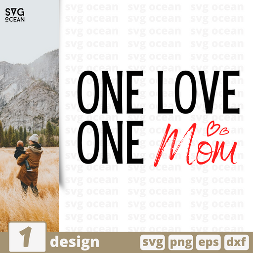 One love One mom SVG bundle - Svg Ocean