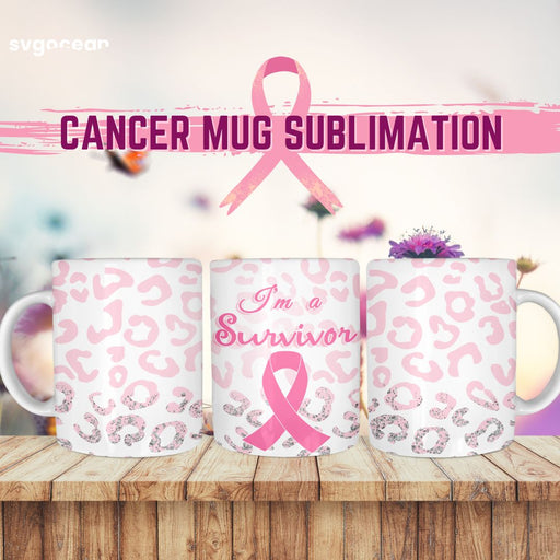 Free Breast Cancer Mug Tapered - Svg Ocean