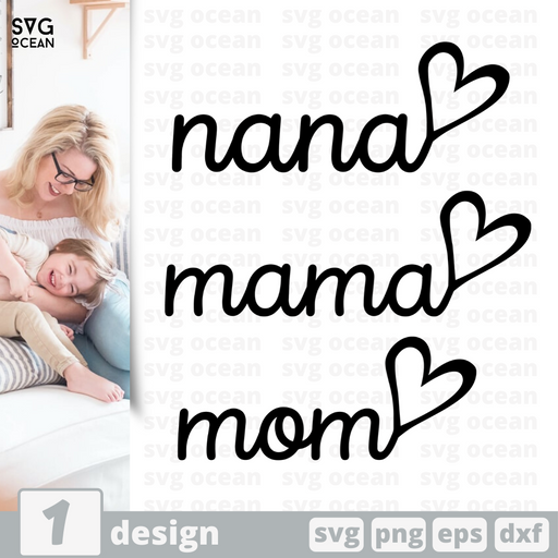Mama  SVG bundle - Svg Ocean