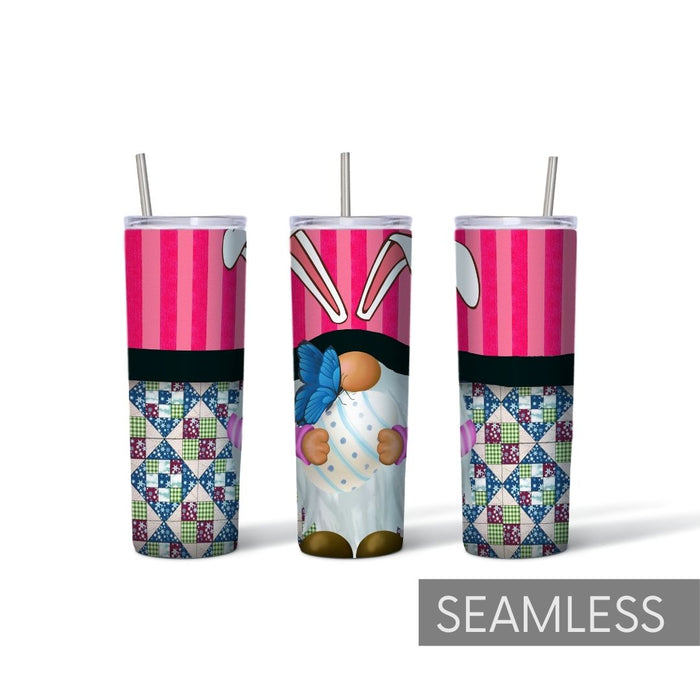 FREE Easter Gnome Tumbler Sublimation - Svg Ocean
