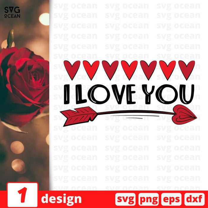 I love you SVG vector bundle - Svg Ocean