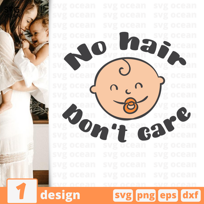 No hair  Don't care SVG vector bundle - Svg Ocean