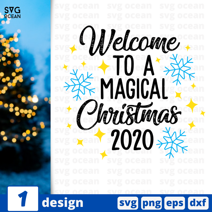 Welcome to a magical Christmas 2020 SVG vector bundle - Svg Ocean