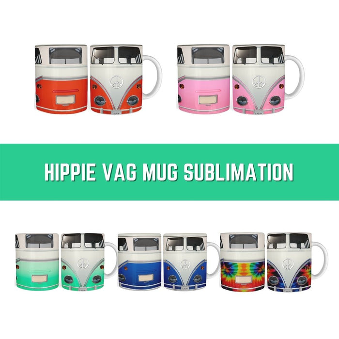 Hippie Vag Mug Sublimation - Svg Ocean