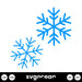 Simple Snowflakes Svg - Svg Ocean