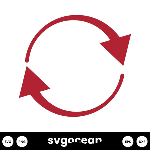 Circular Arrow SVG - Svg Ocean