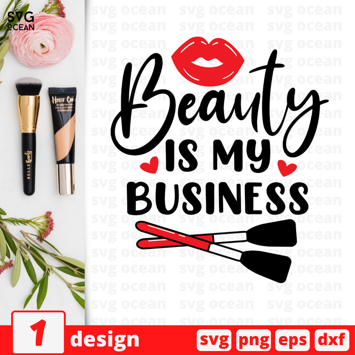 Beauty is my business SVG vector bundle - Svg Ocean