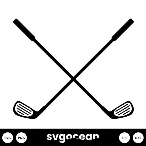 Golf Club SVG - Svg Ocean