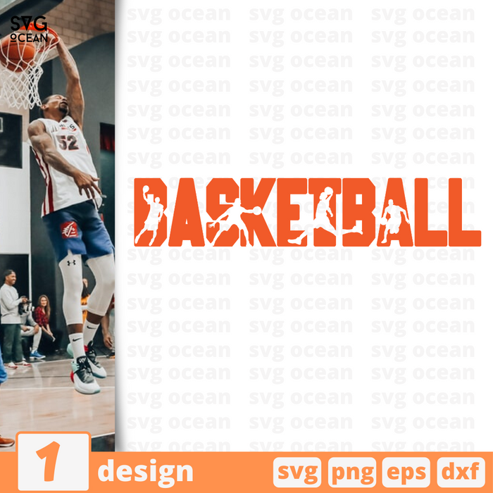Basketball SVG vector bundle - Svg Ocean
