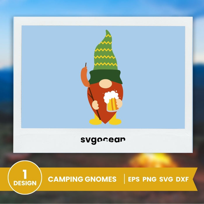 Camping Gnomes Svg Bundle - Svg Ocean