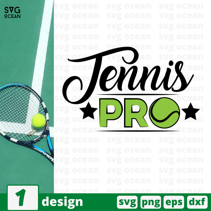 Tennis pro SVG vector bundle - Svg Ocean