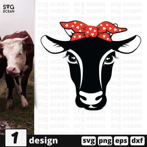 Free Cow quote svg