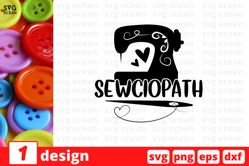 Sewciopath SVG Cut File