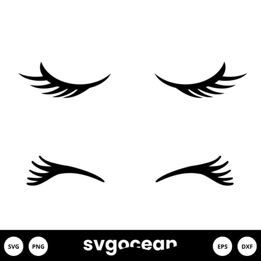 Unicorn Eyelashes SVG - Svg Ocean