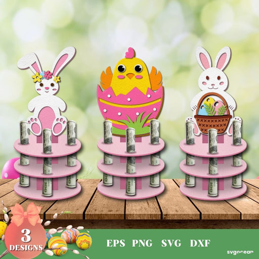 Easter Money Cake Holder SVG Bundle - svgocean