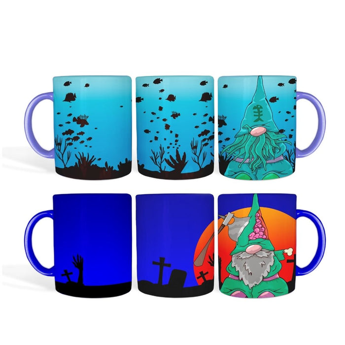 Halloween Gnome Mug Sublimation - Svg Ocean