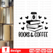 Books and coffee