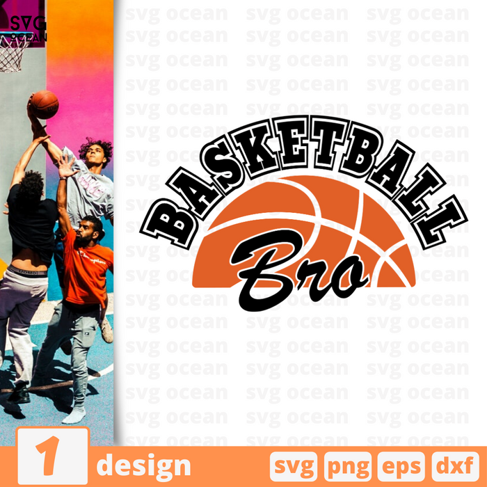 Basketball Bro SVG vector bundle - Svg Ocean