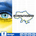 Stand With Ukraine SVG Cut File - Svg Ocean