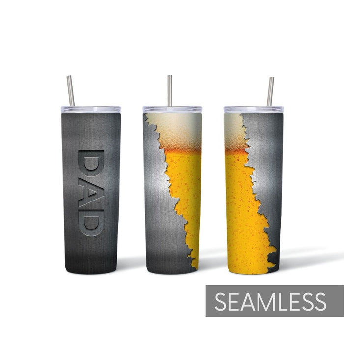 Fathers Day Tumbler Sublimation - Svg Ocean
