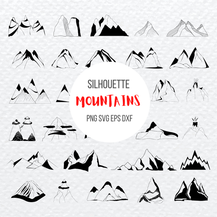 Mountains SVG Bundle - Svg Ocean
