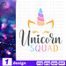 Unicorn squad SVG vector bundle - Svg Ocean
