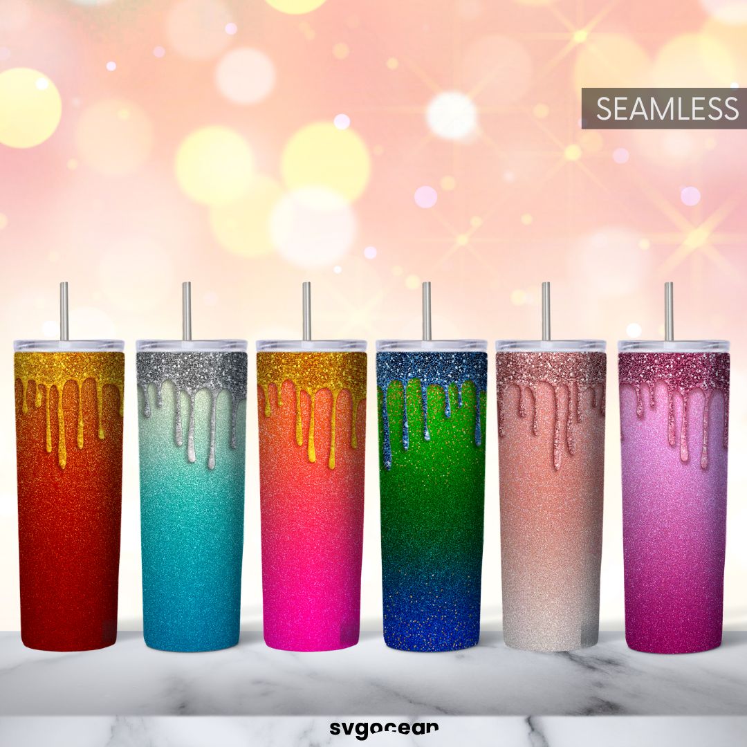 Glitter Tumbler Sublimation - Svg Ocean — svgocean