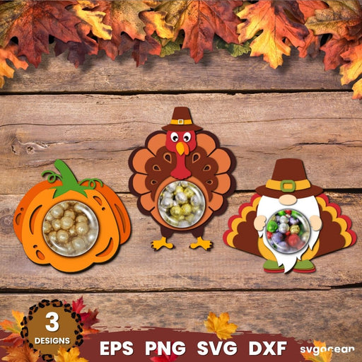 Thanksgiving Candy Dome - Svg Ocean